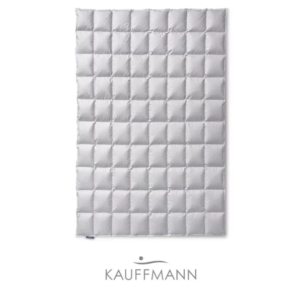 Die Sommerhalbjahr-Version der Eiderdaunendecke von Kauffmann